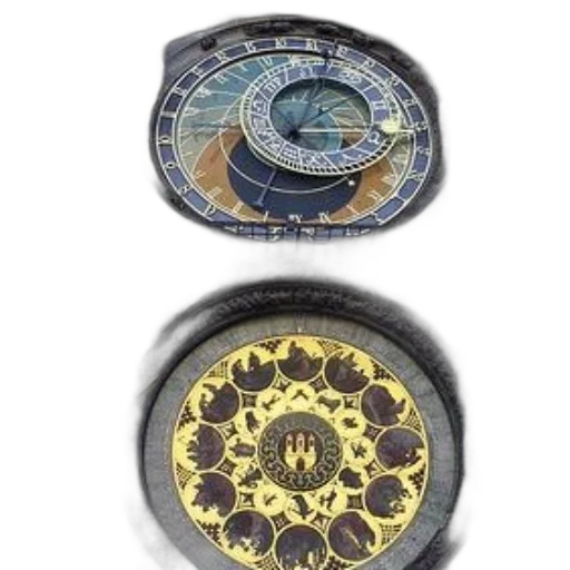 jewelry, large, ornate, clock transparent PNG cut-out