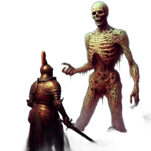 creature, staff, concept art, fantasy art transparent PNG cut-out