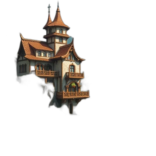 building, furniture, crown, concept art transparent PNG cut-out