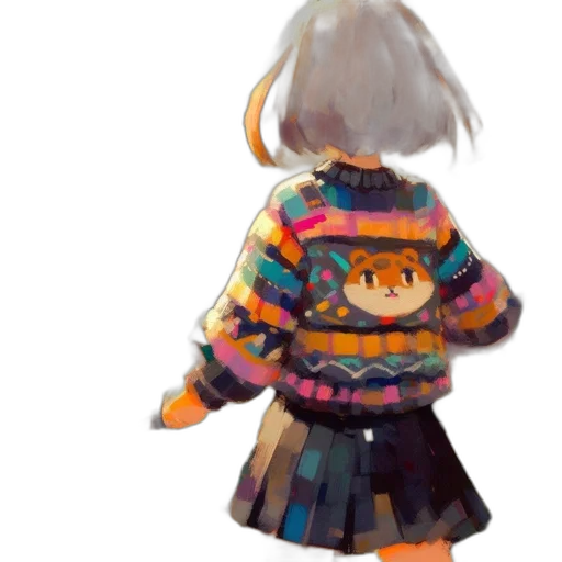 jacket, dress, creature, hat transparent PNG cut-out