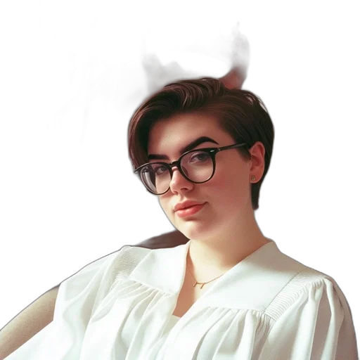 crown, staff, face, hair transparent PNG cut-out
