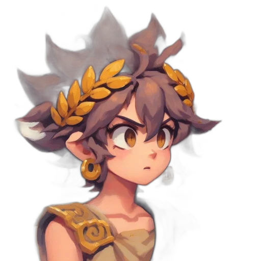 crown, staff, jewelry, face transparent PNG cut-out
