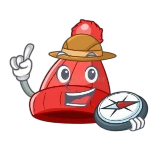 hat, staff, robot, concept art transparent PNG cut-out