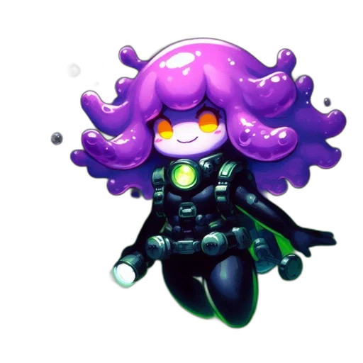 robot, staff, creature, weapon transparent PNG cut-out