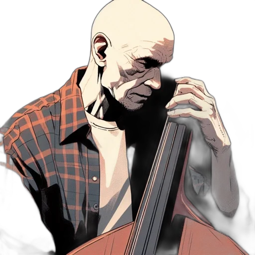 face, comic book art, concept art, cartoon transparent PNG cut-out