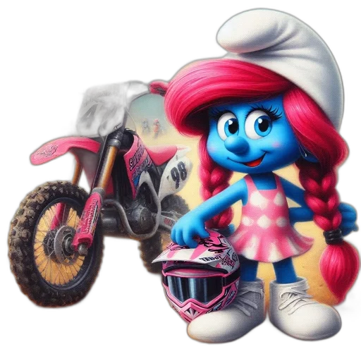 car, creature, robot, 3d render transparent PNG cut-out
