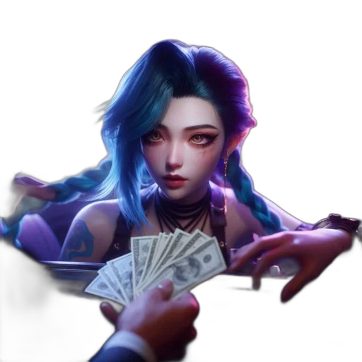 weapon, face, concept art, cyberpunk transparent PNG cut-out