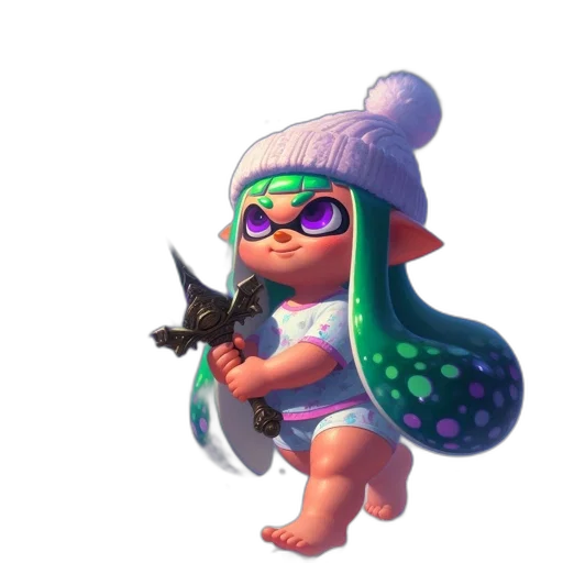 weapon, staff, creature, animal transparent PNG cut-out