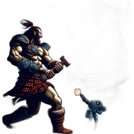 dragon, sword, weapon, staff transparent PNG cut-out