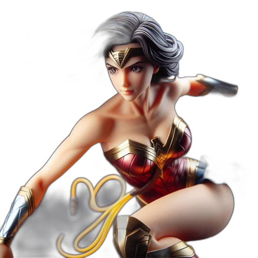 comic book art, concept art, fantasy art, 3d render transparent PNG cut-out