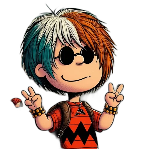cartoon, anime, pixel art, comic book art transparent PNG cut-out