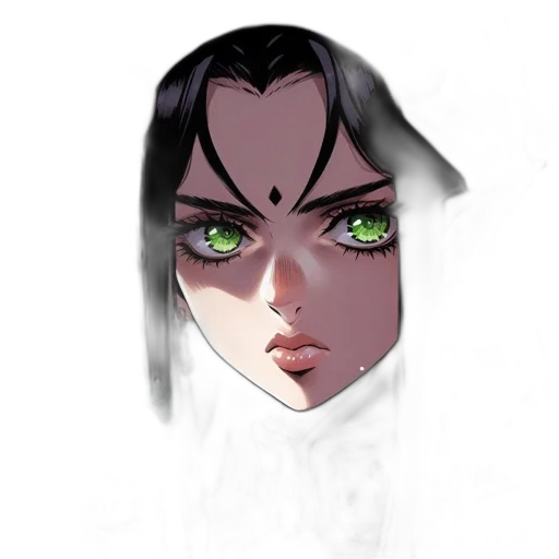 face, mask, jacket, creature transparent PNG cut-out