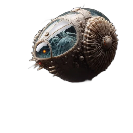 creature, animal, robot, mask transparent PNG cut-out