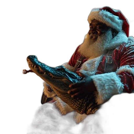animal, creature, santa, claus transparent PNG cut-out