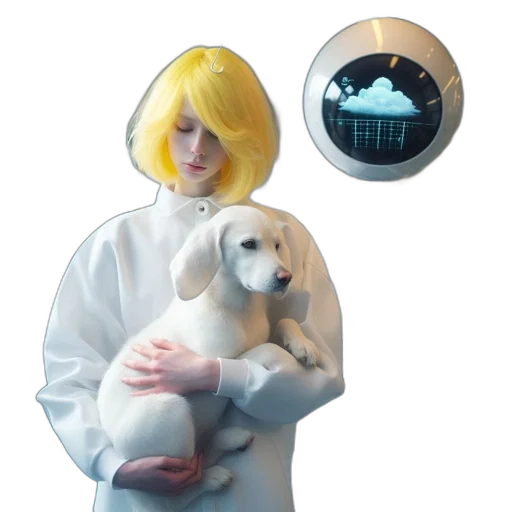 creature, animal, staff, jacket transparent PNG cut-out
