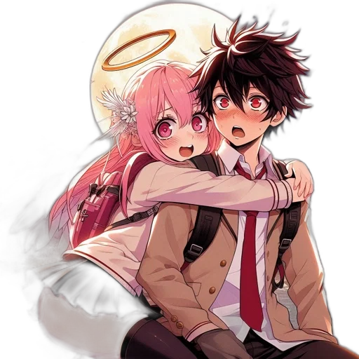 jacket, anime, pixel art, concept art transparent PNG cut-out