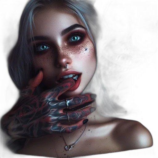 face, mask, jewelry, creature transparent PNG cut-out