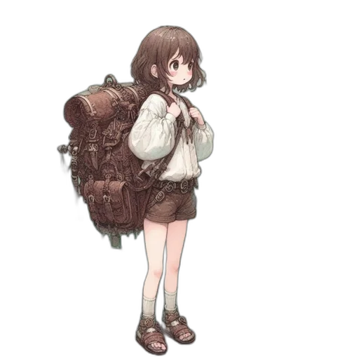 jacket, creature, animal, staff transparent PNG cut-out