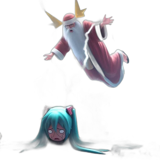 creature, robot, dragon, crown transparent PNG cut-out