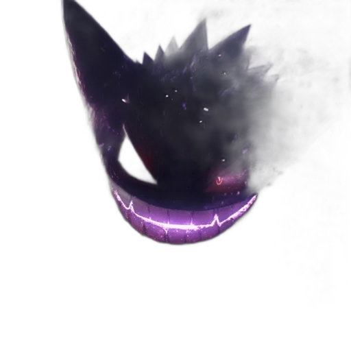 mask, dragon, creature, staff transparent PNG cut-out