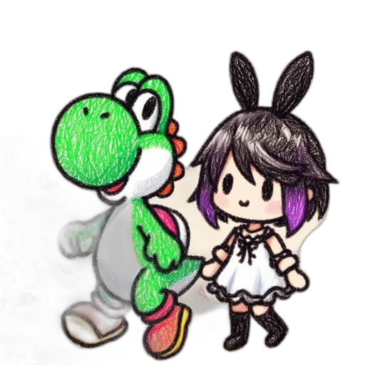dragon, creature, dress, weapon transparent PNG cut-out