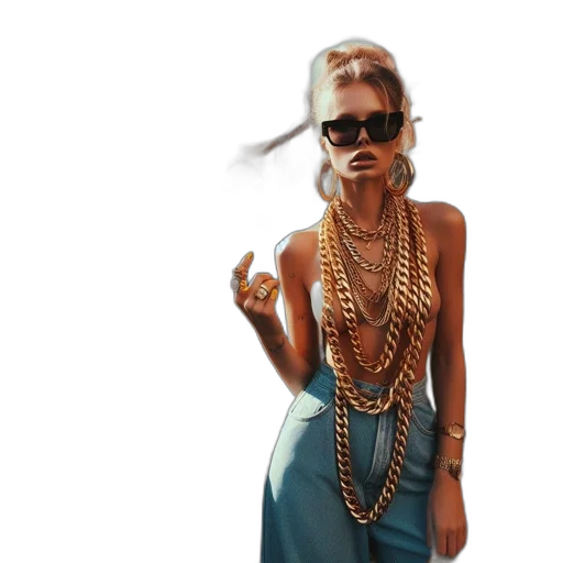 jewelry, dress, concept art, 3d render transparent PNG cut-out