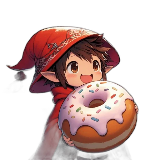 food, hat, weapon, staff transparent PNG cut-out