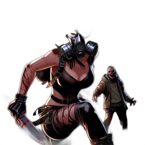 weapon, mask, staff, concept art transparent PNG cut-out