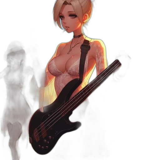 dress, weapon, concept art, watercolor transparent PNG cut-out