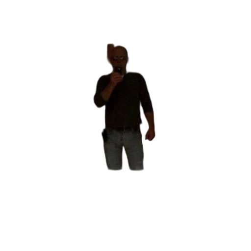 staff, jacket, weapon, mask transparent PNG cut-out