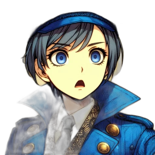 face, staff, mask, jacket transparent PNG cut-out