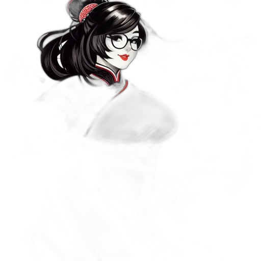 dress, staff, mask, face transparent PNG cut-out