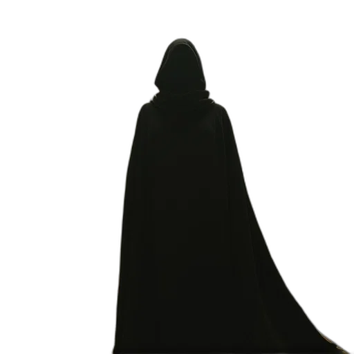 dress, jacket, umbrella, staff transparent PNG cut-out