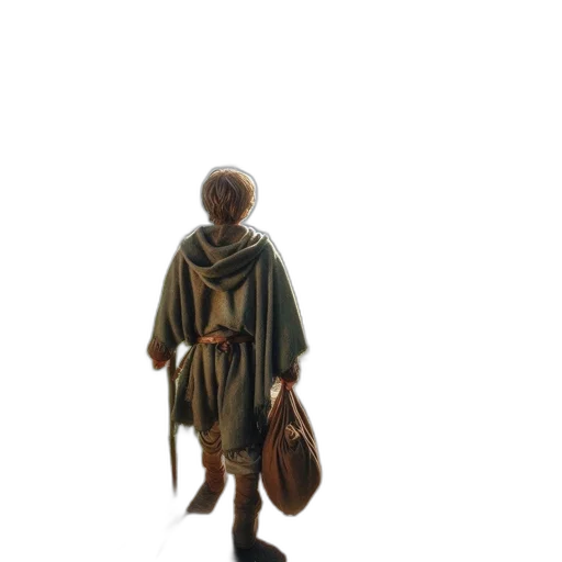 jacket, staff, dress, umbrella transparent PNG cut-out