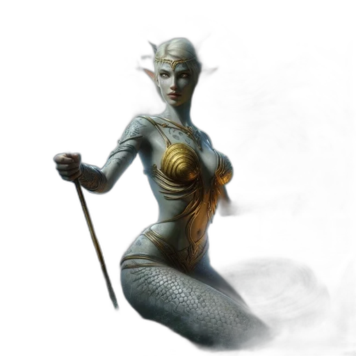 staff, creature, fantasy art, concept art transparent PNG cut-out