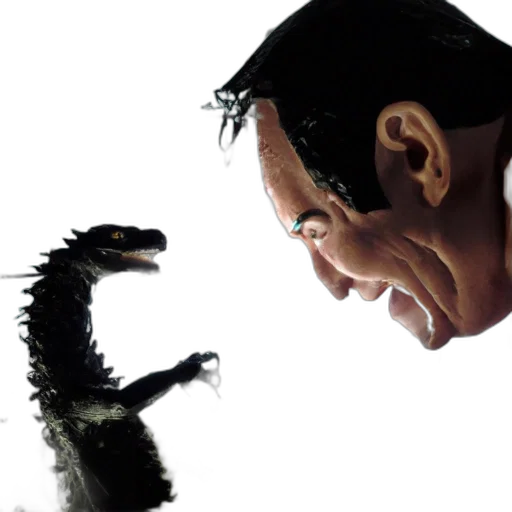 dragon, creature, animal, face transparent PNG cut-out