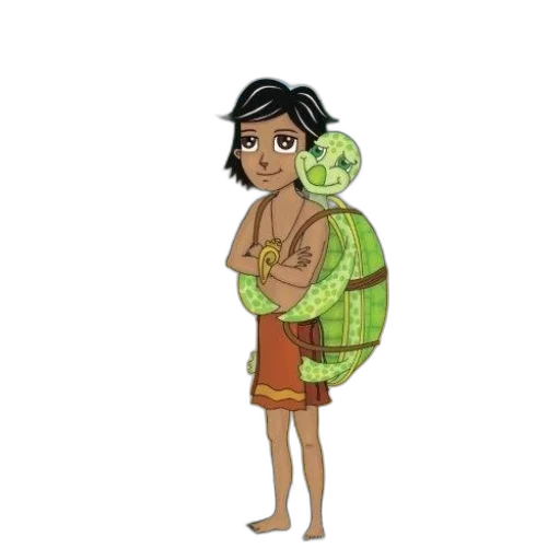 concept art, cartoon, pixel art, colorful transparent PNG cut-out