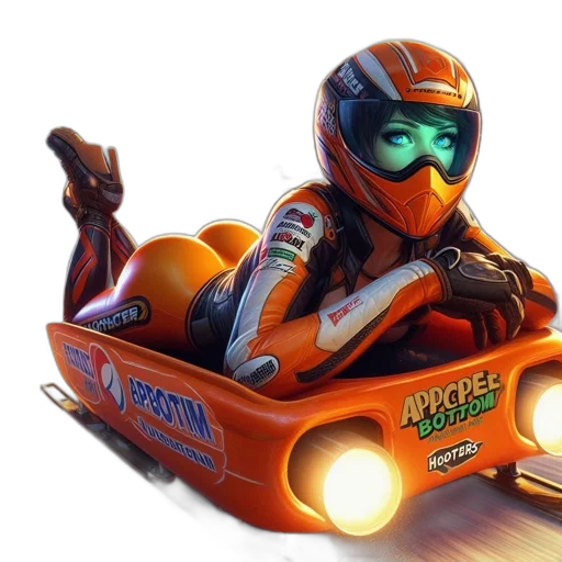 robot, car, concept art, 3d render transparent PNG cut-out