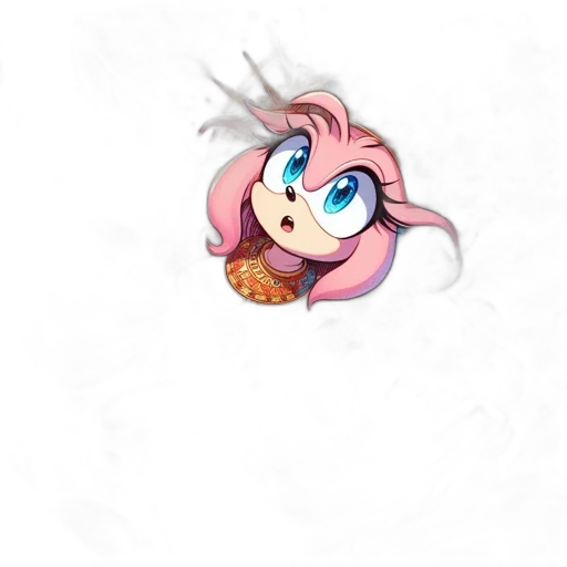 creature, dragon, staff, hair transparent PNG cut-out