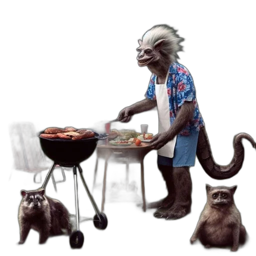 animal, creature, food, concept art transparent PNG cut-out