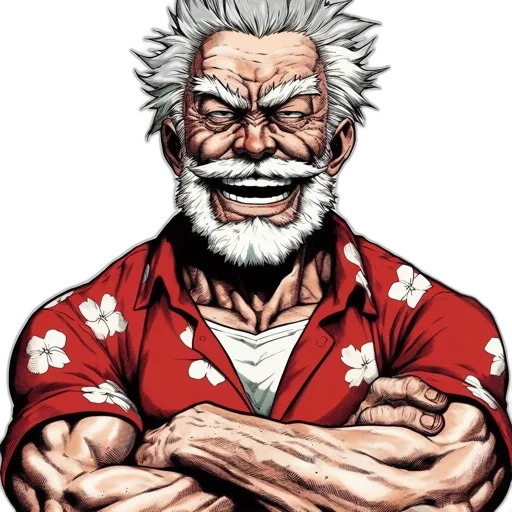 face, staff, comic book art, concept art transparent PNG cut-out
