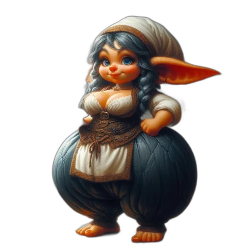 staff, creature, dress, concept art transparent PNG cut-out