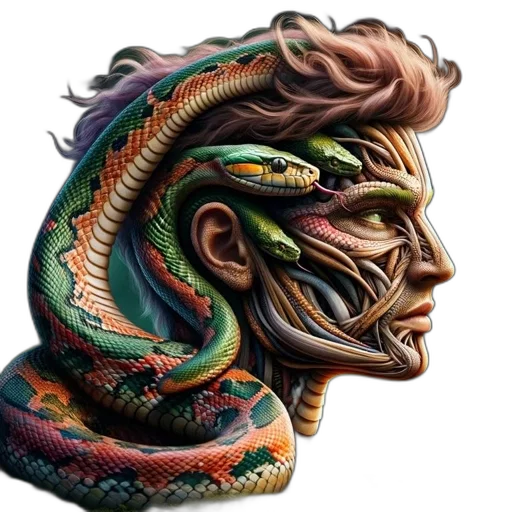 mask, face, dragon, creature transparent PNG cut-out