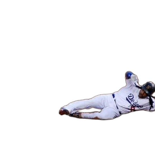 creature, baseball, player, white transparent PNG cut-out