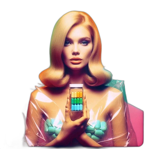 jewelry, bottle, dress, robot transparent PNG cut-out