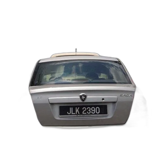 car, 3d render, silver, saga transparent PNG cut-out