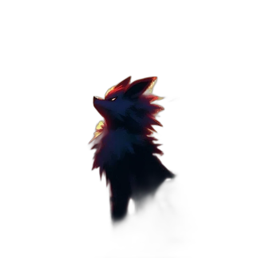 dragon, creature, animal, hair transparent PNG cut-out