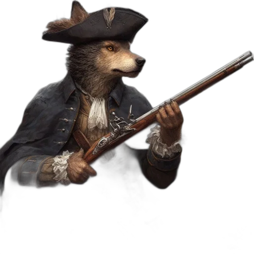 staff, animal, weapon, hat transparent PNG cut-out