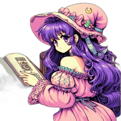hat, dress, crown, staff transparent PNG cut-out