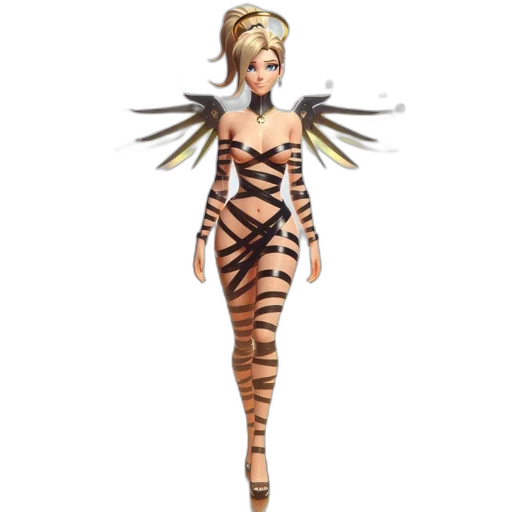 dress, animal, creature, fantasy art transparent PNG cut-out